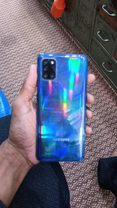 Samsung Mobile A31 no repair all ok 4/128 finger ok AMOLED display