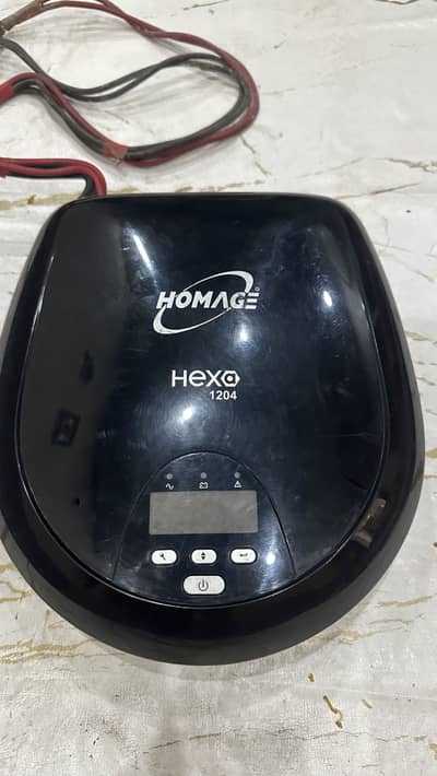 Homage HEX-1204 UPS/Inverter 1200VA (900W) – 100% Working Condition