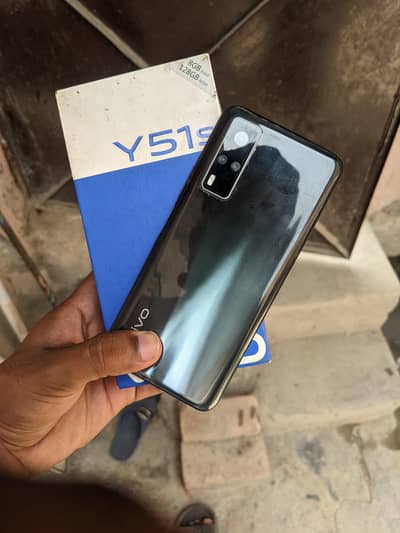 Vivo Y15s with box 8'128
