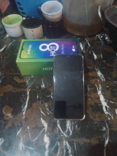 Infinix Hot 8 Lite 4 32 good mobail