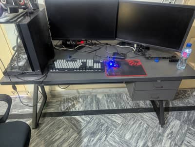 Imported Hydraulic Office Chair + 2x5 Office Computer Table | Excelle