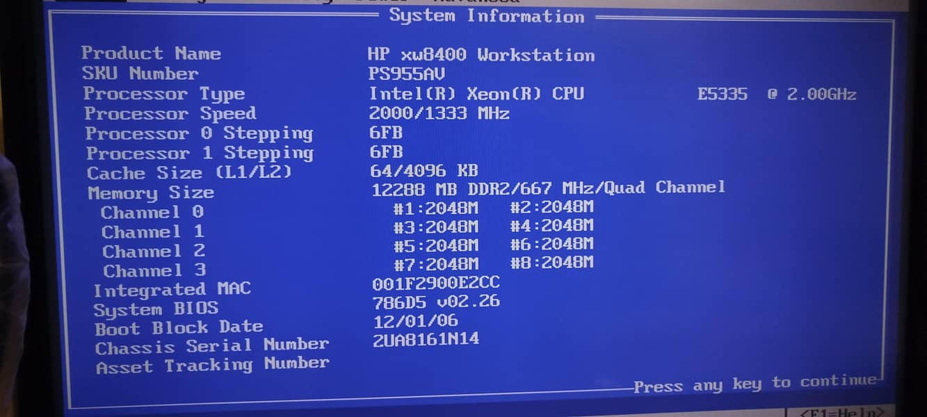 HP workstation 4
