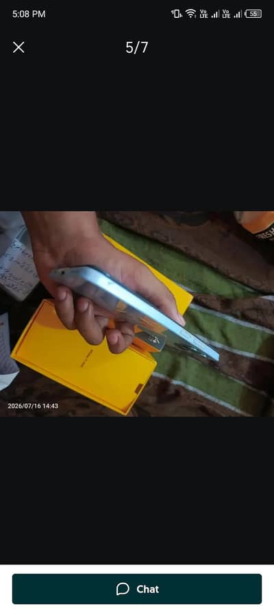 Realme Note 50 sale 4+4/128 box + mobile (no charger)