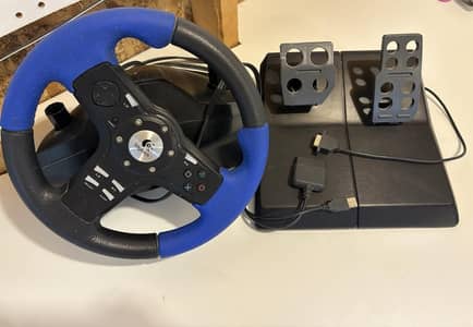 Logitech driving force ex steering wheel