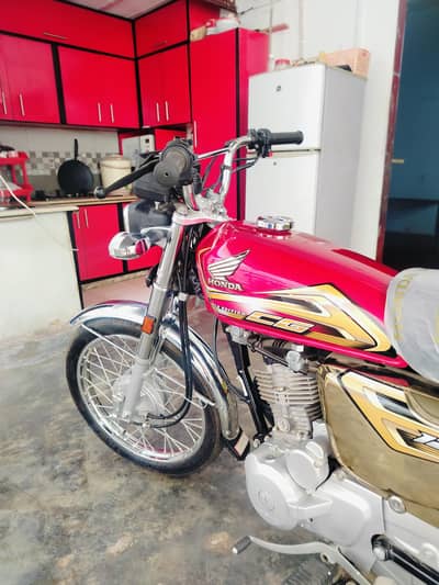 Honda 125 self start Gold addition