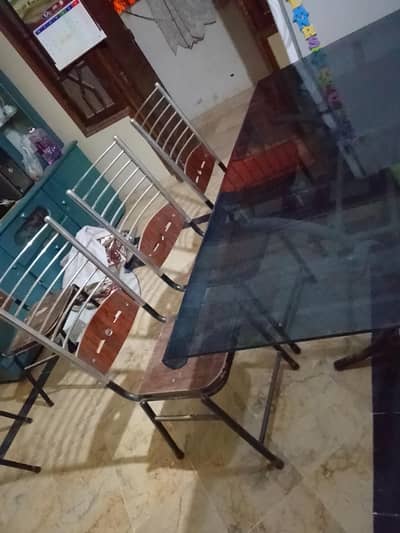 dining table with 6 chairs