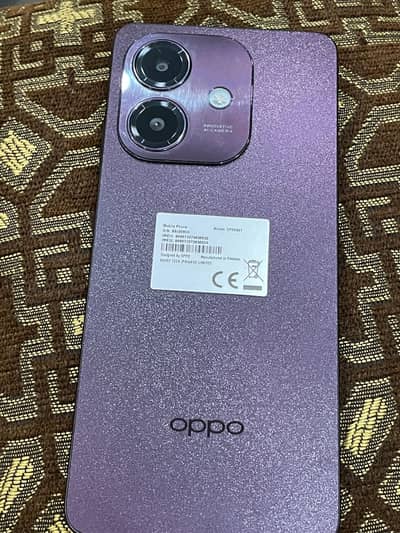 Oppo A3x 10/10 condition with box and charger