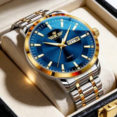 Men's Steel Band Waterproof Automatic Watch