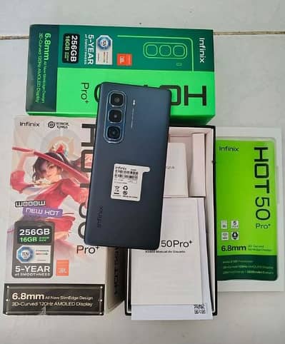 infinix Hot 50pro Plus 16GB Ram 256GB memory 0328/2741/872