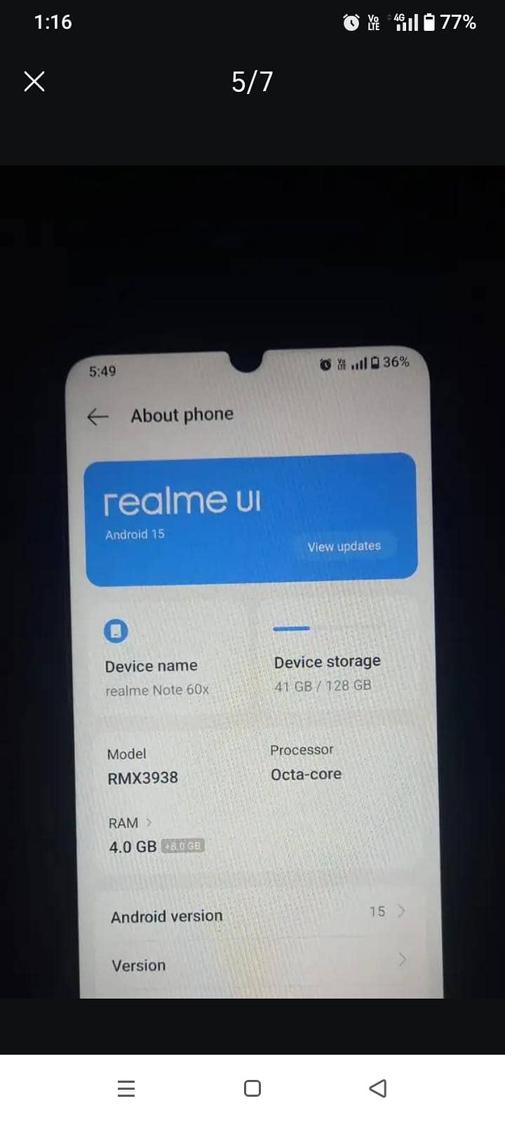 Realme Note 60x 4