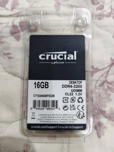 DDR-4 16GB new RAM for laptop
