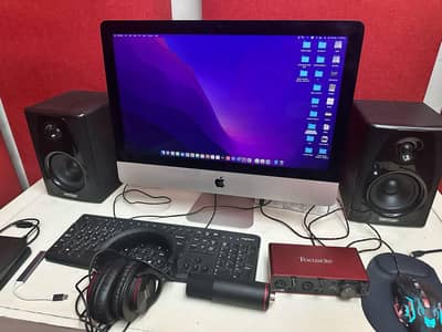 Apple iMac 21.5" Core i7 16GB RAM + Complete Professional Studio Setup