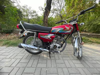 Honda CG 125 2023 Model | Islamabad Registered | Excellent Condition