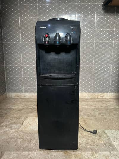 Orient Water Dispenser with 3 taps & Mini Refrigerator