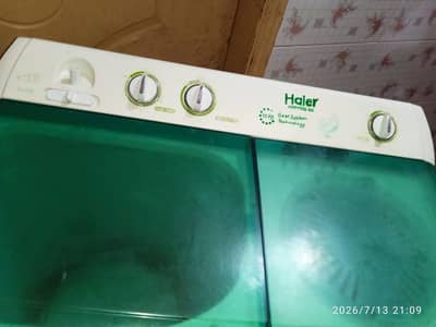 Haier washing machine twin tub 10kG model number HWM 100AS
