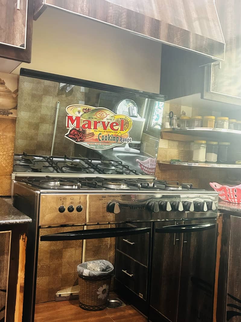 Cooking range 1