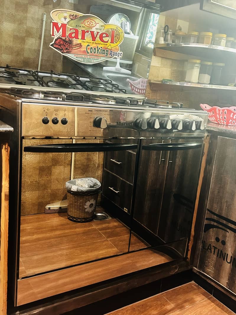 Cooking range 4