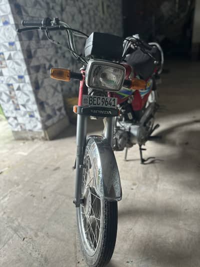 Honda cd 7t bike new condition qll ok 2024 model