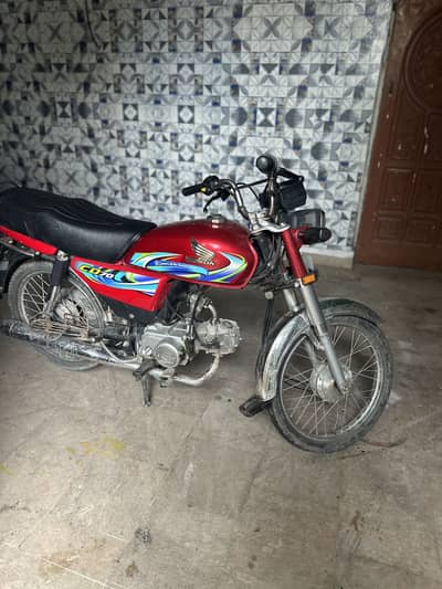 Honda cd 7t bike new condition qll ok 2024 model