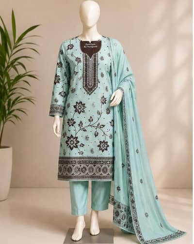  Premium Quality Printed Lawn Suit