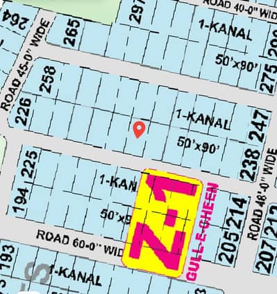 For Sale - 1 Kanal Plot in Z1 IVY Green