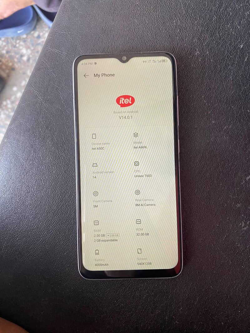 Itel A50C 3