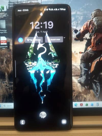 Samsung Mobile A72 10/10 with complete box