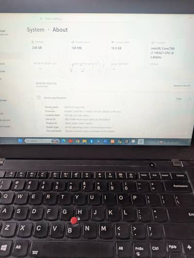 Lenovo Thinkpad laptop