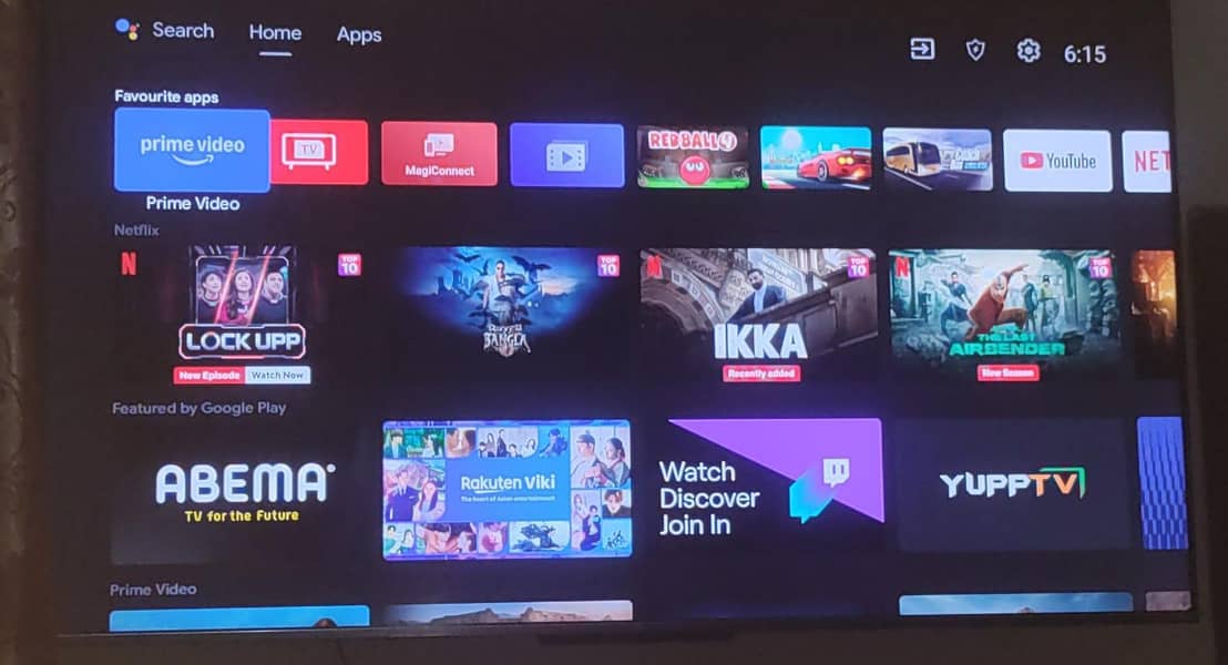 Goggle android T. V. 55" 0