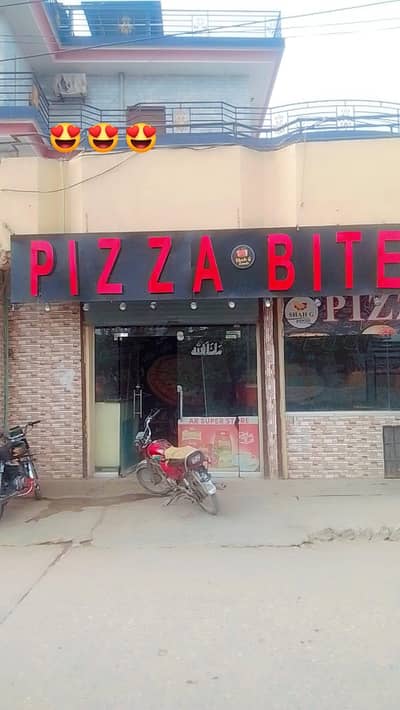 pizza bite setup