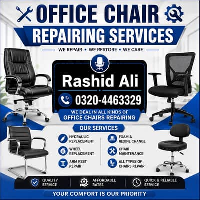 Office Chair Repair Services/Revolving Chair Repair/Chair Repair