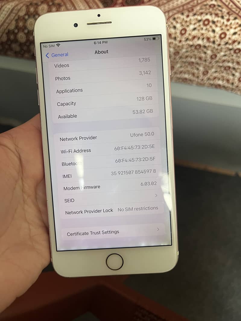 Iphone 7 plus Pta approved 6