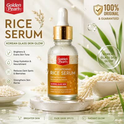 Golden Pearl Rice Serum | Korean Glass Skin | Original