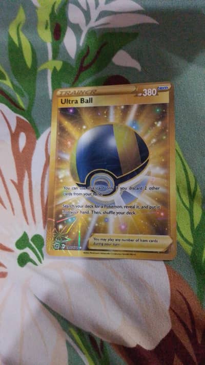 pokèmon card ultra ball