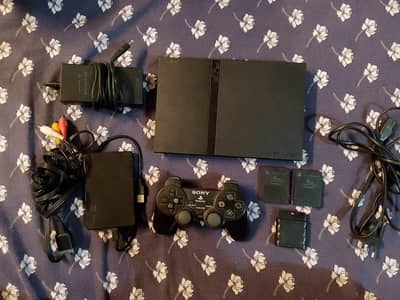 play station 2(ps2) excellent condition with hard disk 60 GB