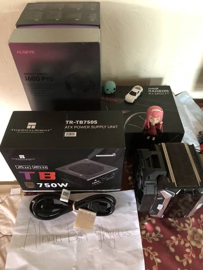 750 powersupply and LCD air cooler