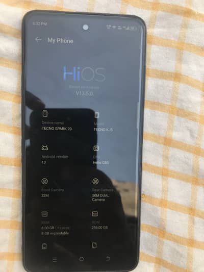 Tecno spark 20 pta aprovd