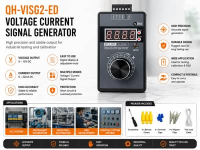 Voltage & Current Signal Generator price in pakistan QH-VISG2-ED