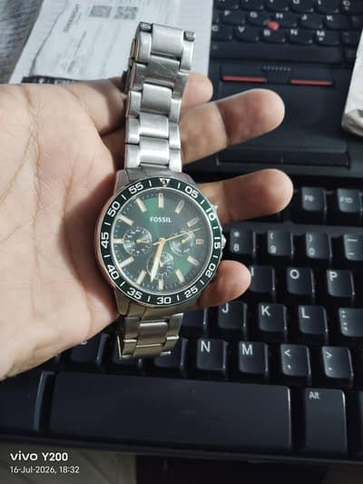 Fossil BQ-2492 Bannon Metal Branded Watch Men Watch