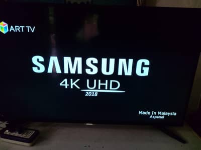 Samsung 55" 4K UHD LED TV + Mi Android Box + 2 Remotes