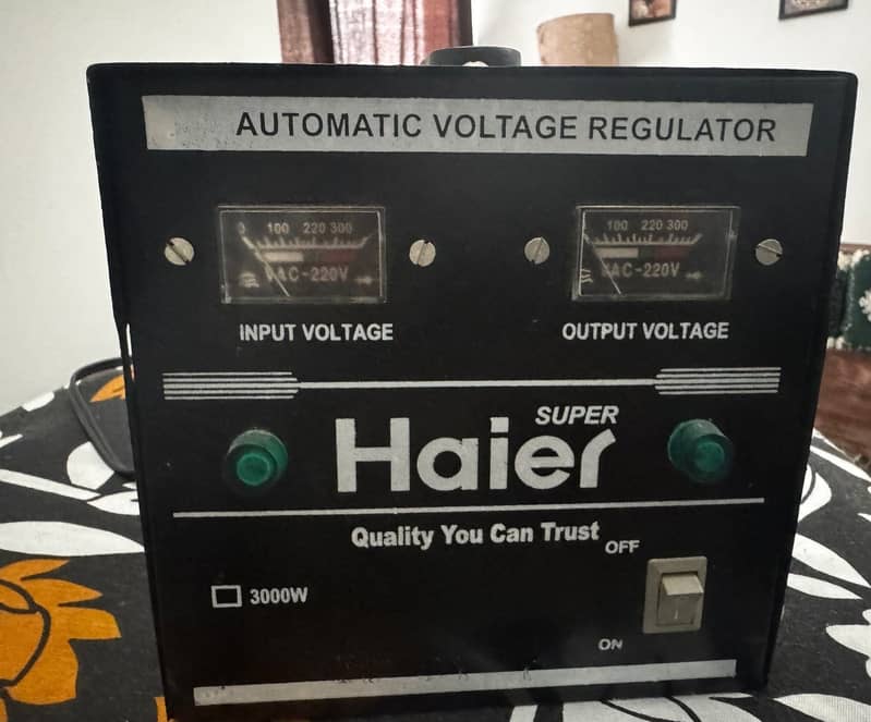 Super Haier stabilizer 0