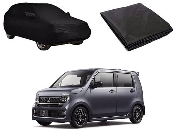 Honda N Wgn High Quality Black Coated Top Cover Floor Mat - Model 2020-2025