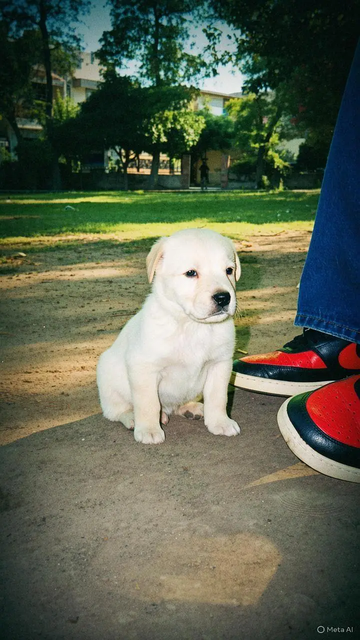 golden Labrador puppy — photo 2