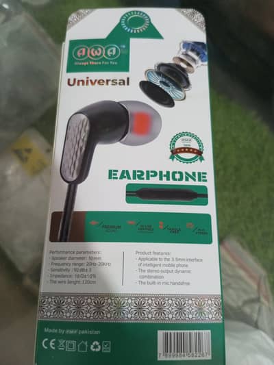 AWA FANCY earphones 03024530301