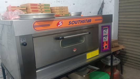 pizza oven and dough mixer or deep fazeer