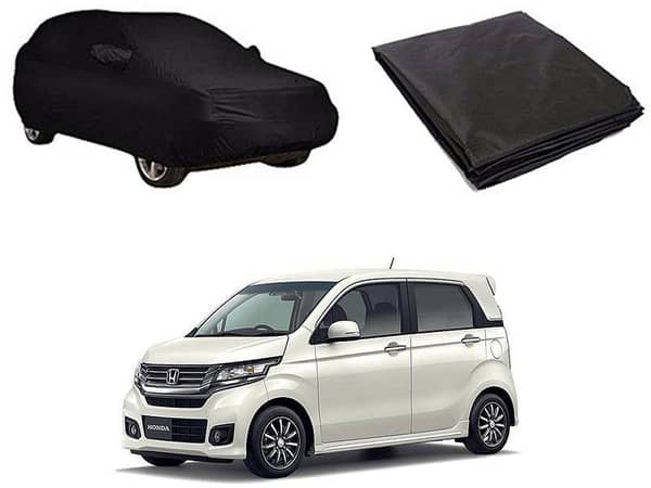 Honda N Wgn High Quality Black Coated Top Cover Floor Mat - Model 2013-2019