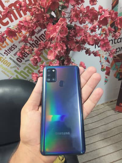 Samsung Mobile A21s good candition