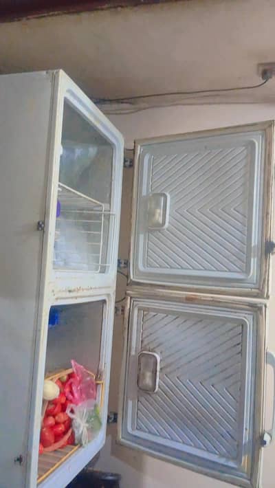 double door fridge