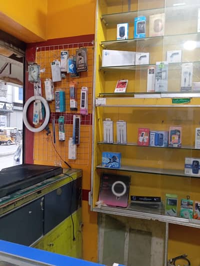 dha phase 2'ext shop for mobil raparing / ezey paysa. furnished
