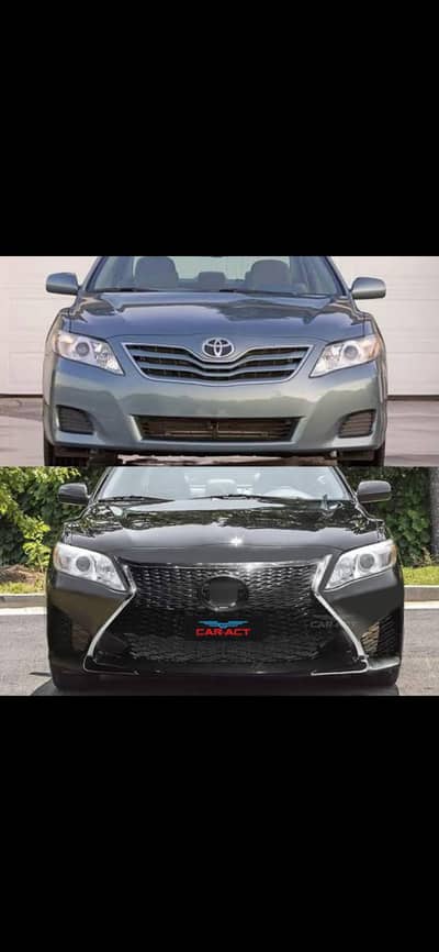 Toyota Camry 2007,2008,2009,2010 Lexus style-Front Bumper & headlight
